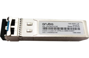 Picture of HPE Aruba Networking 10G SFP+ LC LR 10km SMF Transceiver J9151E  