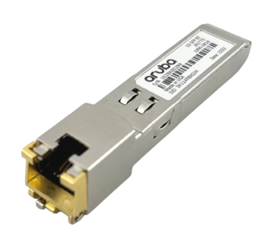 Picture of HPE Aruba Networking 1G SFP RJ45 T 100m Cat5e Transceiver J8177D