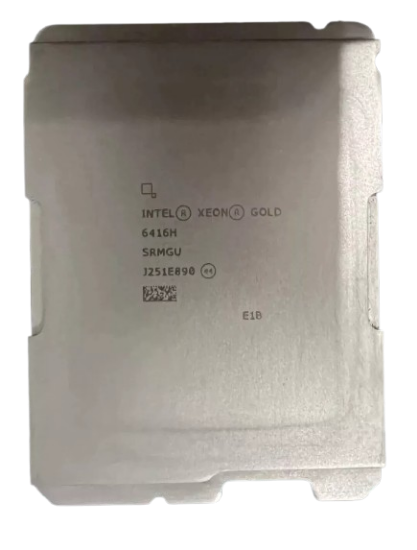 Picture of Intel Xeon Gold 6416H (2.2GHz/4.20GHz 18-Core 165W) Processor SRMGU