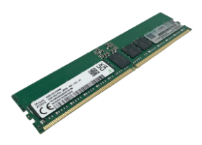 Picture of HPE 32GB (1x32GB) Dual Rank x8 DDR5‑4800 CAS‑40‑39‑39 EC8 Registered Smart Memory Kit P50311-B21 P56152-001 P43330-1A1