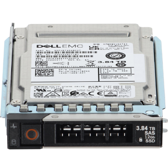 Picture of Dell 3.84TB SAS 12G (2.5inch) Mixed Use Solid State Drive 81H9C 081H9C