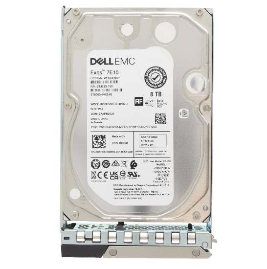 Picture of Dell 8TB SAS 12G 7.2K (3,5inch) Hard Drive C5HD0 0C5HD0