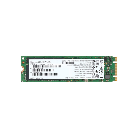 Picture of HPE 480GB SATA 6G Read Intensive M.2 Multi Vendor SSD P47818-B21 P48123-001
