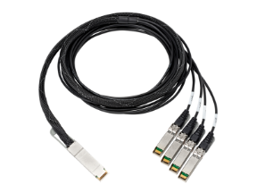 Picture of HPE 100Gb QSFP28 to 4x25Gb SFP28 3m Direct Attach Copper Cable 845416-B21 850397-001