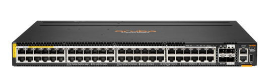 Picture of HPE Aruba Networking CX 6300M 12p CL8 PoE 36p CL6 PoE Smart Rate 1G/2.5G/5G 2p 50G 2p 10G Switch R8S91A