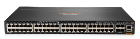 Picture of HPE Aruba Networking CX 6300M 48-port 1GbE and 4-port SFP56 Switch JL663A