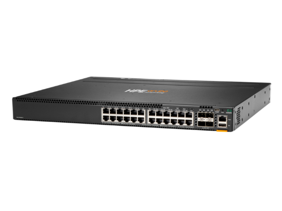 Picture of HPE Aruba Networking CX 6300F 24-port 1GbE and 4-port SFP56 Switch JL668A