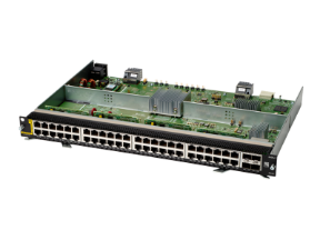Picture of HPE Aruba Networking CX 6400 48-port 1GbE Class 4 PoE and 4-port SFP56 v2 Module R0X39C