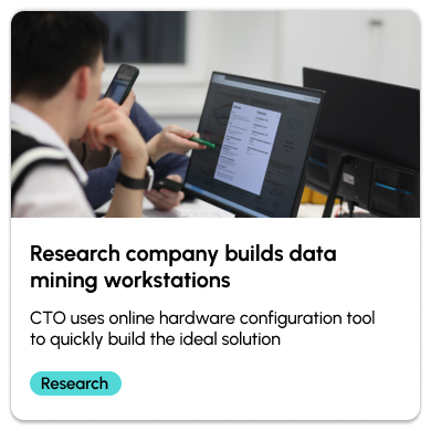 Research Company Configures Workstations Case Study